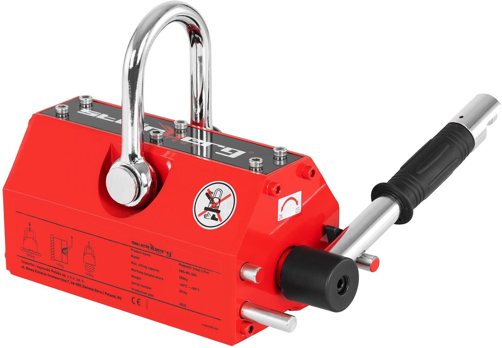 Steinberg Nostomagneetti - 500 kg