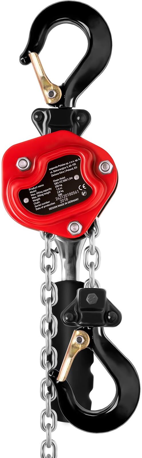 Steinberg Ketjuviputalja - 250 kg - 1,5 m Steinberg Ketjuviputalja - 250 kg - 1,5 m