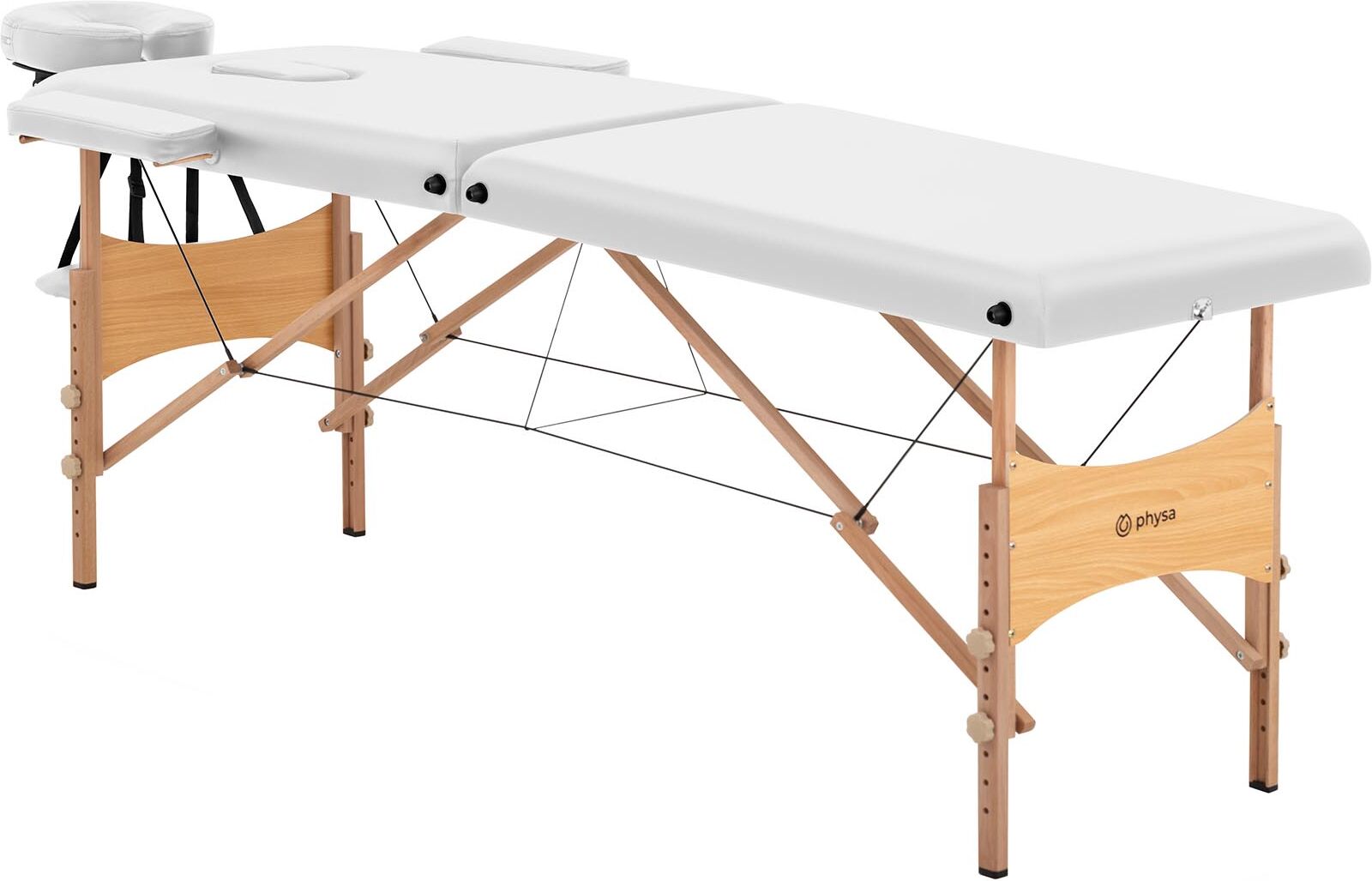 physa Kokoontaitettava hierontapöytä - TOULOUSE WHITE - valkoinen physa Kokoontaitettava hierontapöytä - TOULOUSE WHITE - valkoinen