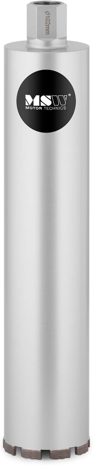 MSW Timanttikuppiterä - Ø 102 mm - 450 mm MSW Timanttikuppiterä - Ø 102 mm - 450 mm