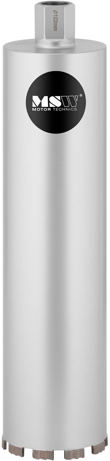 MSW Timanttikuppiterä - Ø 122 mm - 450 mm MSW Timanttikuppiterä - Ø 122 mm - 450 mm
