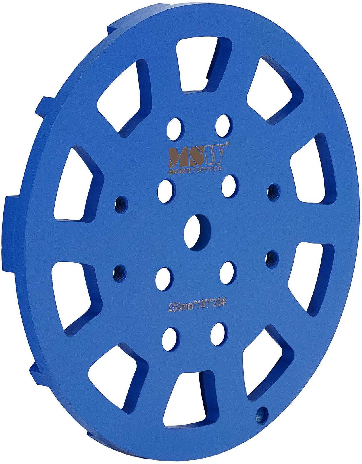 MSW Timanttihiomalaikka - halkaisija: mm - betonille - karkeus 30. päivä - 10 hiomasegmentit MSW Timanttihiomalaikka - halkaisija: mm - betonille - karkeus 30. päivä - 10 hiomasegmentit