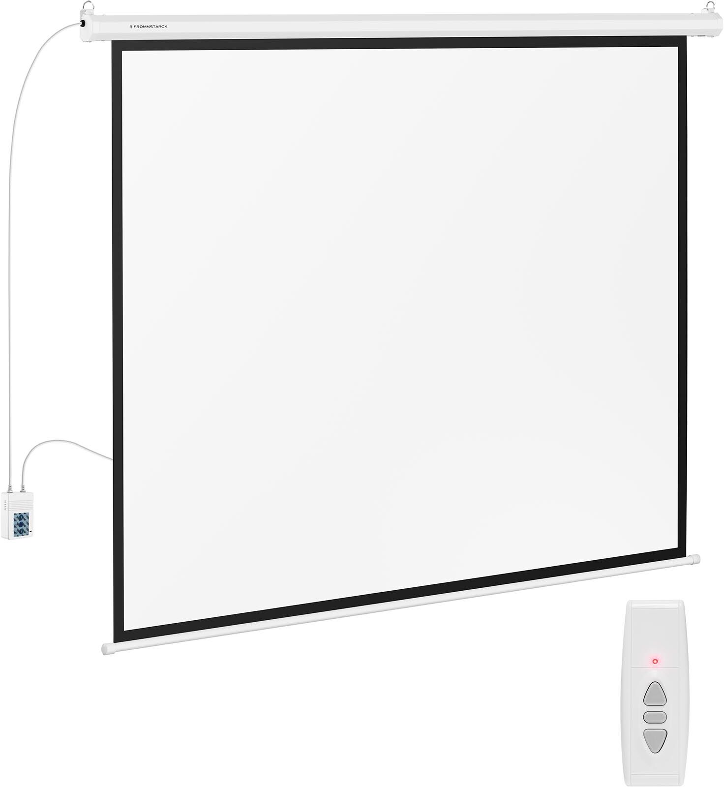 Fromm & Starck Moottoroitu valkokangas - 189 x 143 cm - 4:3 Fromm & Starck Moottoroitu valkokangas - 189 x 143 cm - 4:3