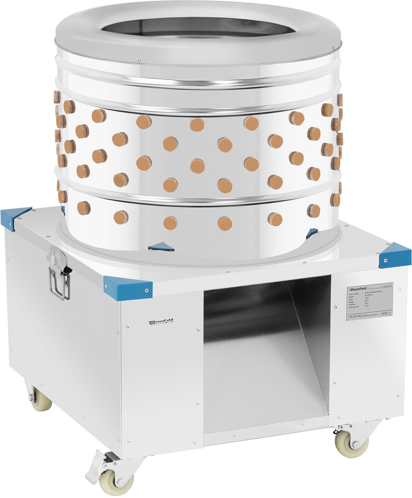 Wiesenfield Kynimiskone - 1 500 W - 540 kg/h Wiesenfield Kynimiskone - 1 500 W - 540 kg/h