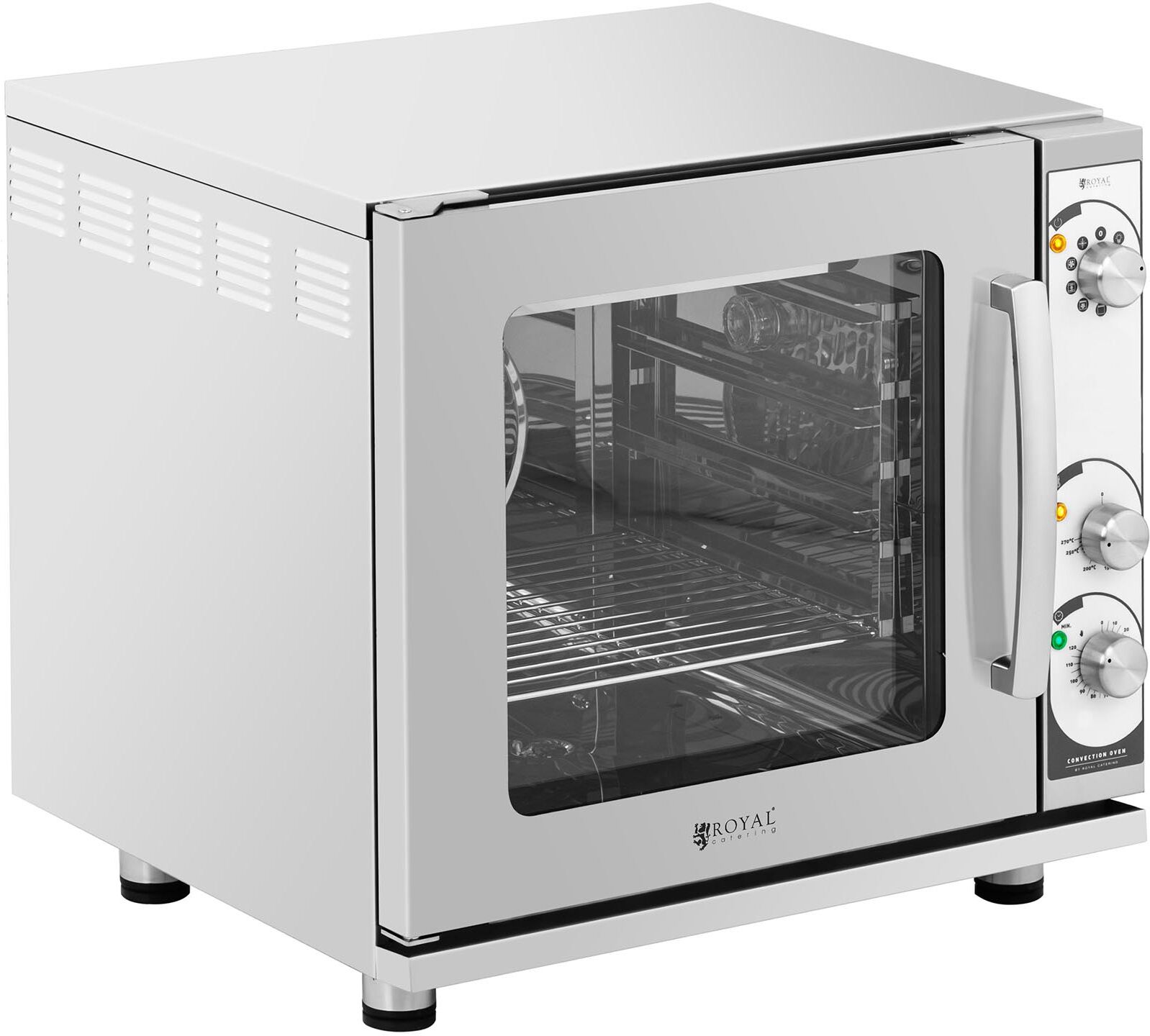 Royal Catering Kiertoilmauuni - 3000 W - grillitoiminto - sis. pellin Royal Catering Kiertoilmauuni - 3000 W - grillitoiminto - sis. pellin