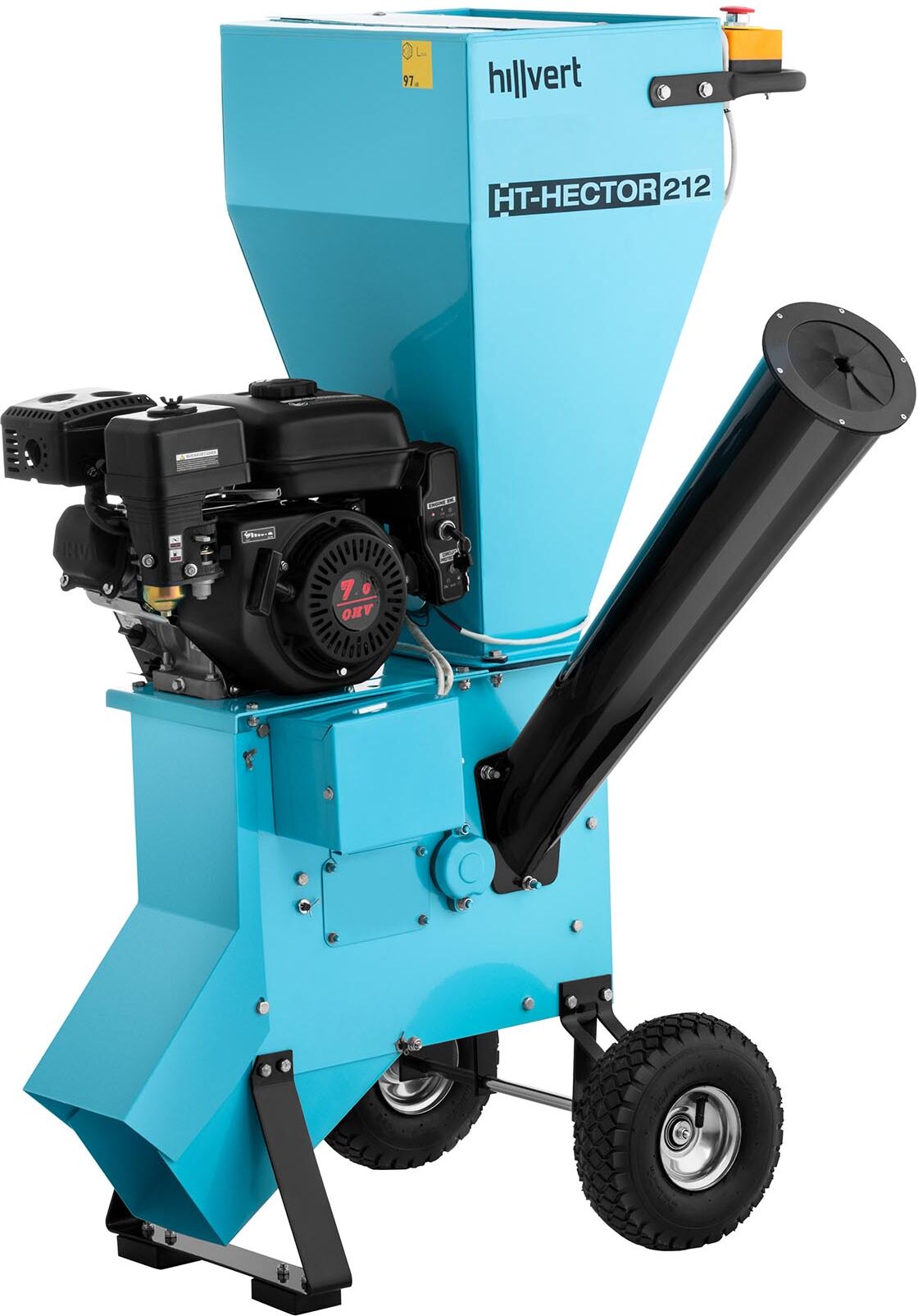 hillvert Oksasilppuri - polttomoottori - 7 hv - 70 mm hillvert Oksasilppuri - polttomoottori - 7 hv - 70 mm