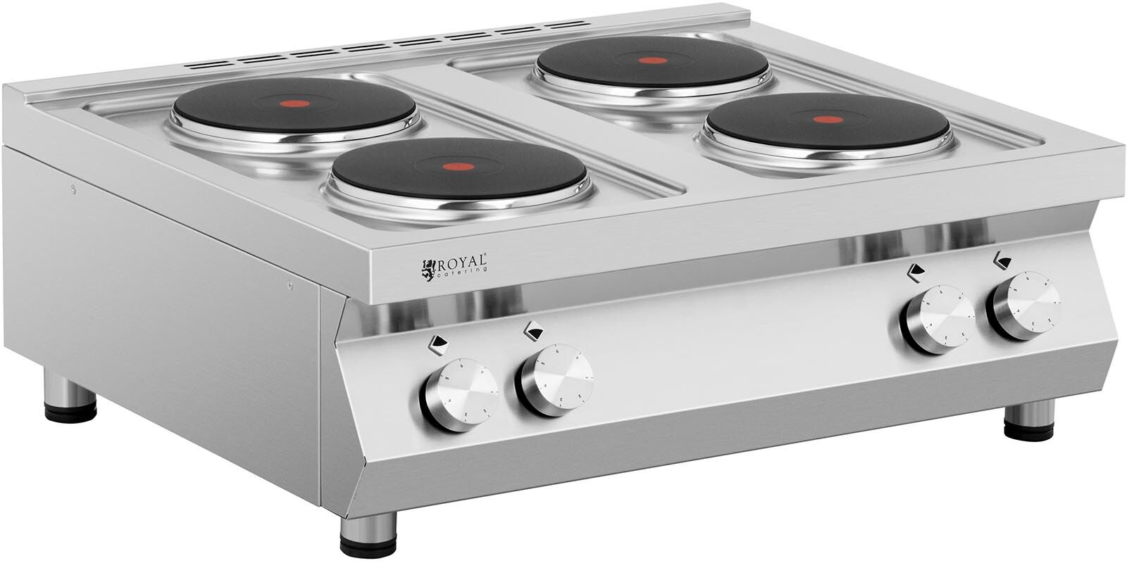 Royal Catering Gastro sähköliesi - 10 400 W - 4 levyä Royal Catering Gastro sähköliesi - 10 400 W - 4 levyä