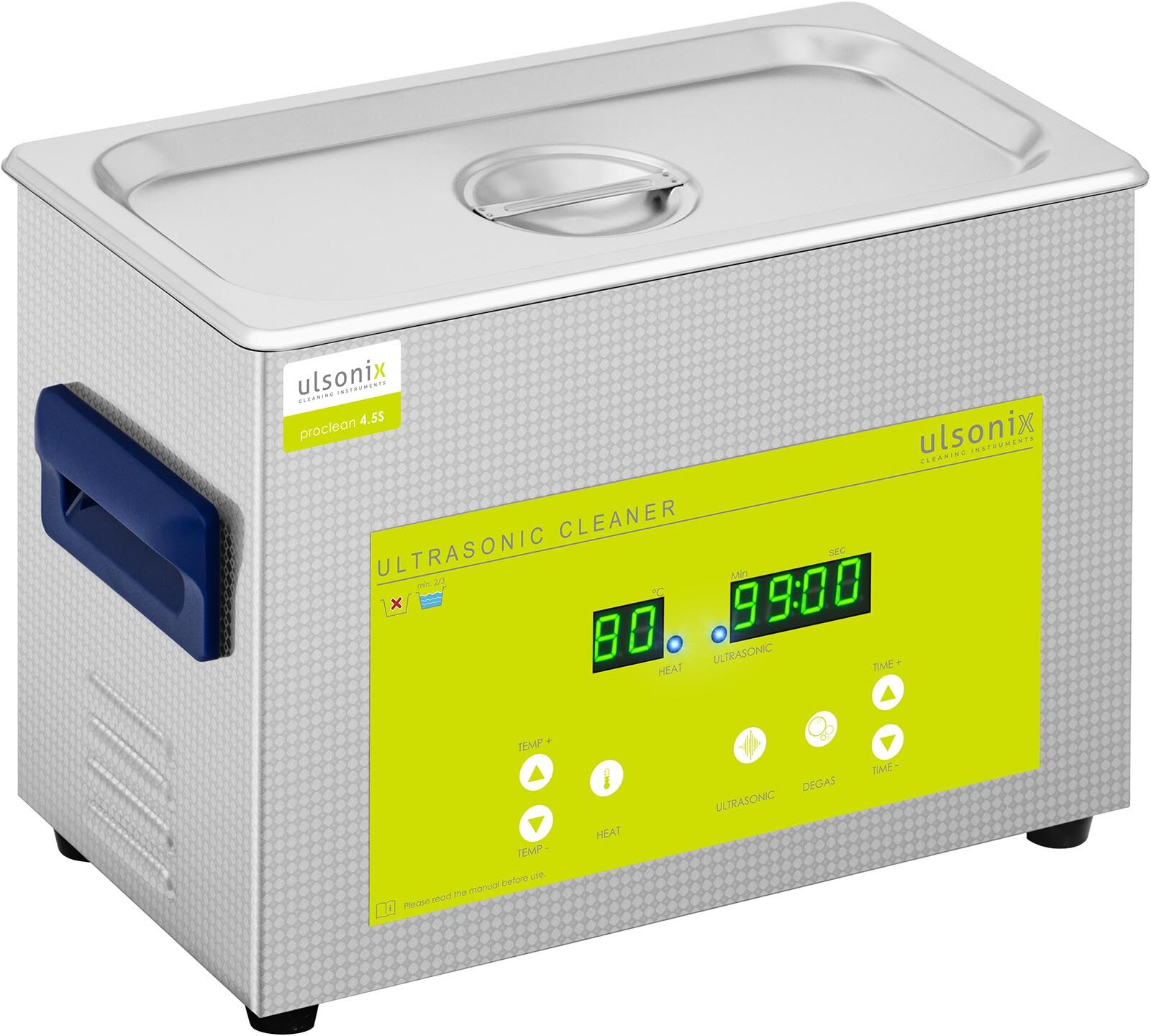 ulsonix Ultraäänipesuri - Degas - 4,5 l ulsonix Ultraäänipesuri - Degas - 4,5 l