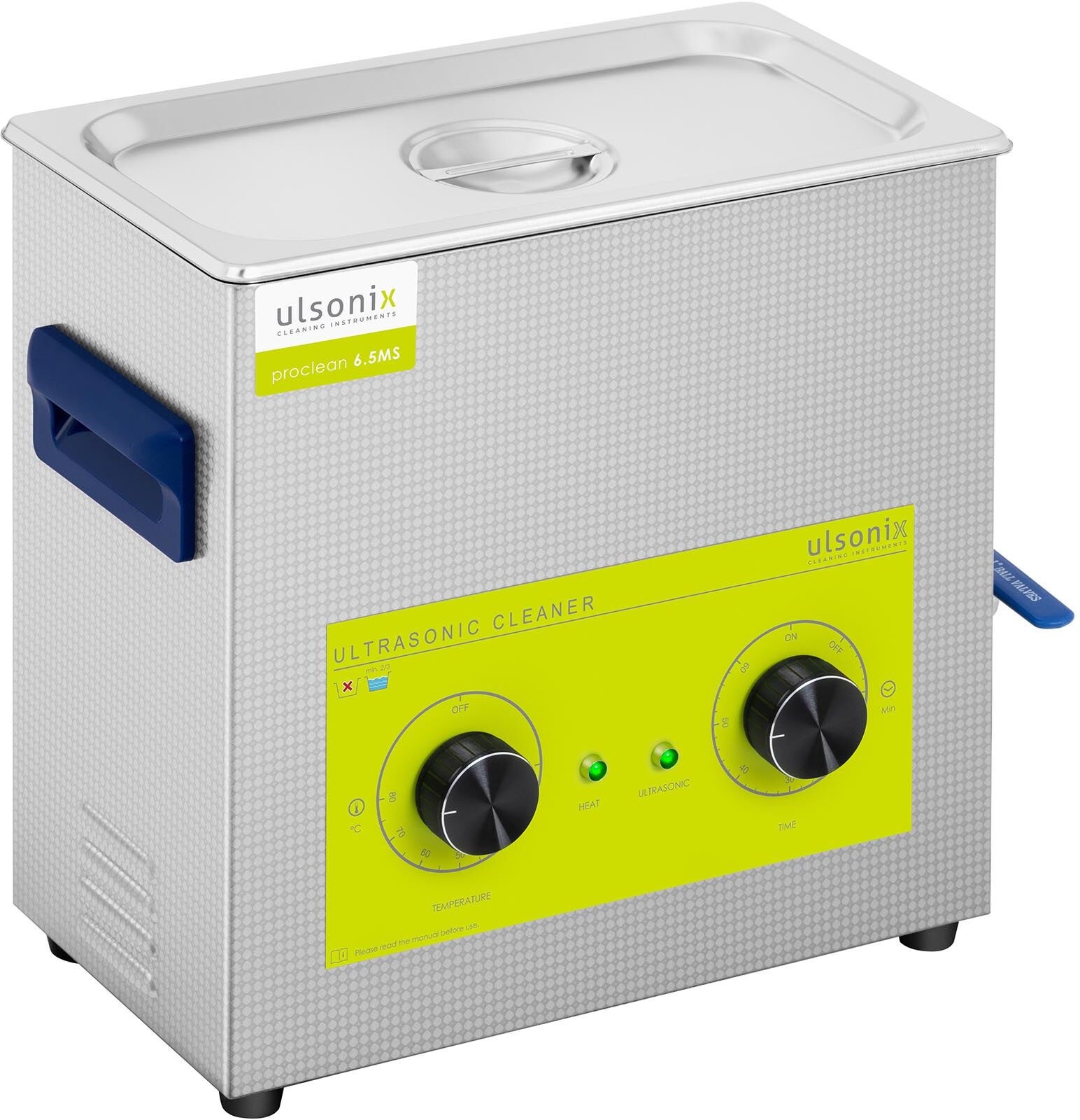 ulsonix Ultraäänipesuri - 6,5 litraa - 180 W ulsonix Ultraäänipesuri - 6,5 litraa - 180 W