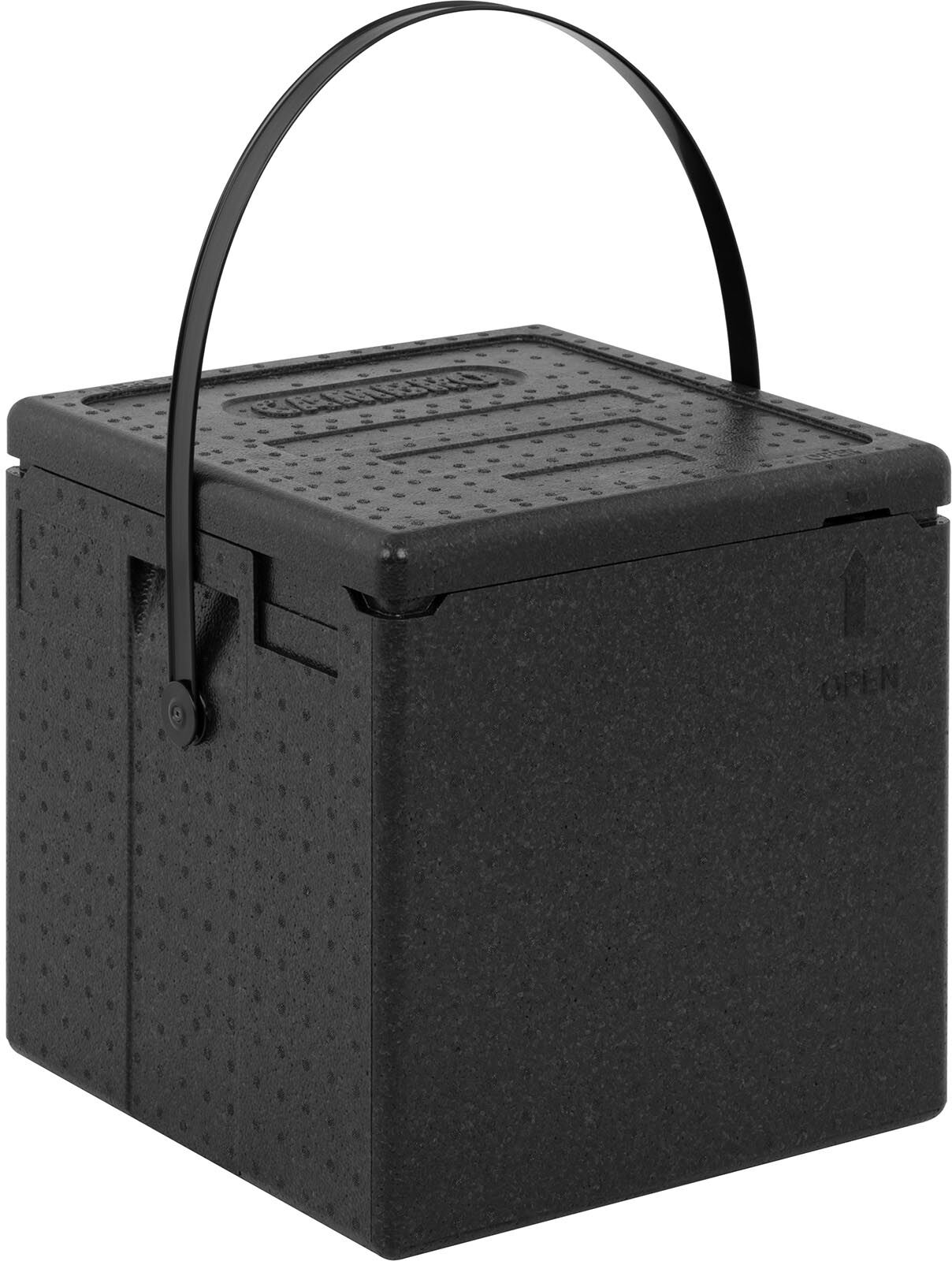 CAMBRO Lämpölaatikko - GN 1/2-astioille (20 cm syvä) - kantohihna CAMBRO Lämpölaatikko - GN 1/2-astioille (20 cm syvä) - kantohihna