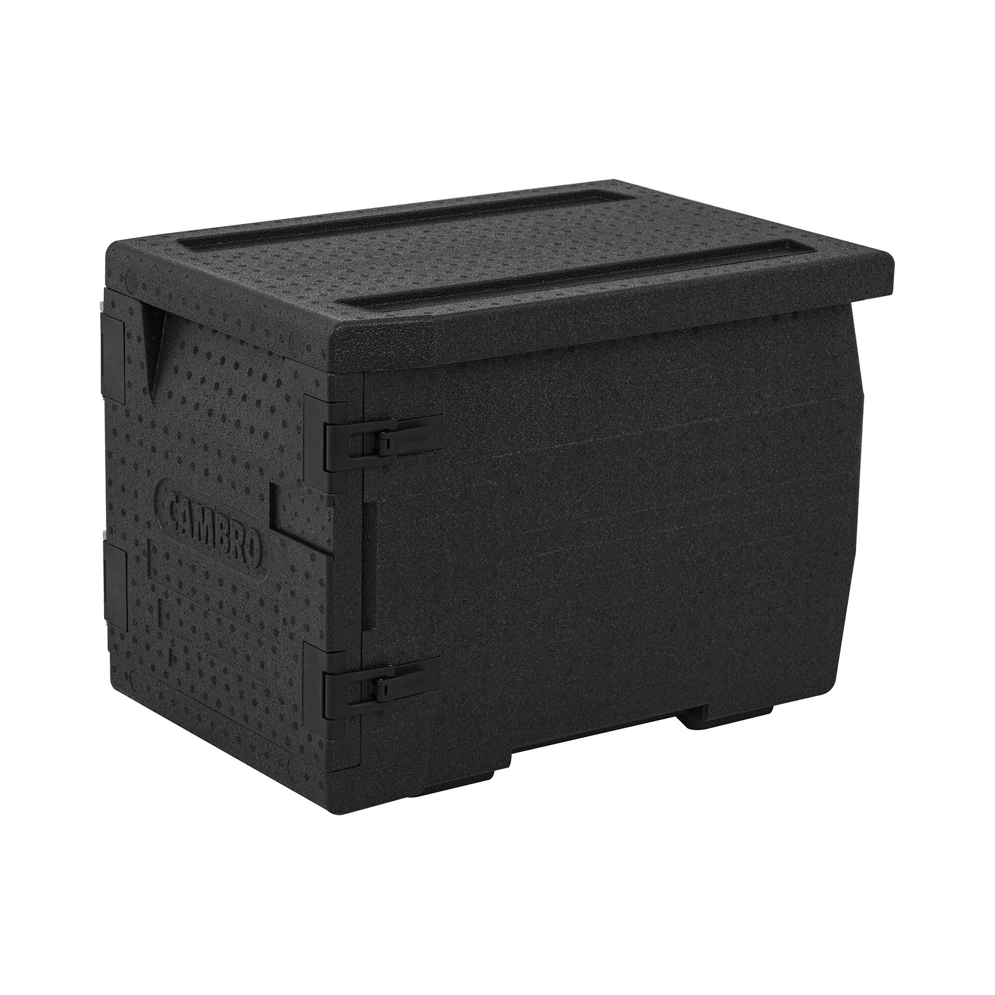 CAMBRO Lämpölaatikko - 3 GN 1/1-astialle (10 cm syvä) - edestä pakattava CAMBRO Lämpölaatikko - 3 GN 1/1-astialle (10 cm syvä) - edestä pakattava