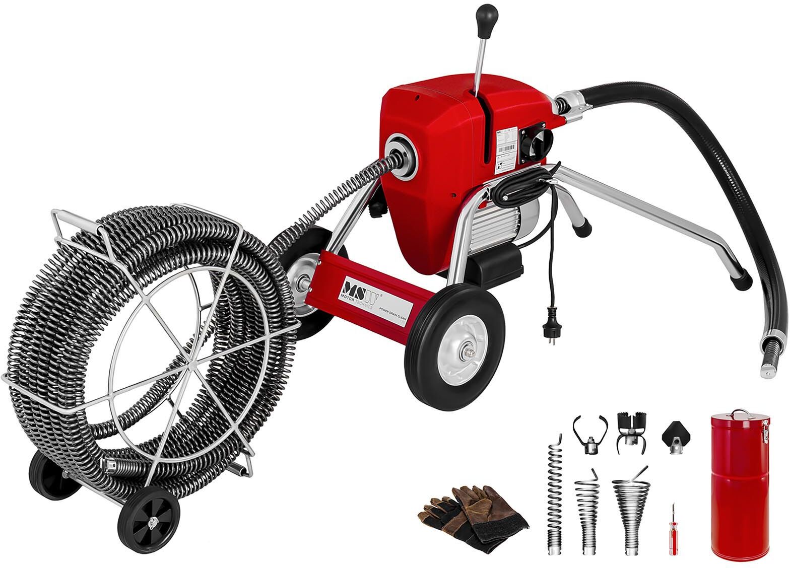 MSW Viemärinavauskone 1100 W 700 r/min Ø 32 mm MSW Viemärinavauskone 1100 W 700 r/min Ø 32 mm