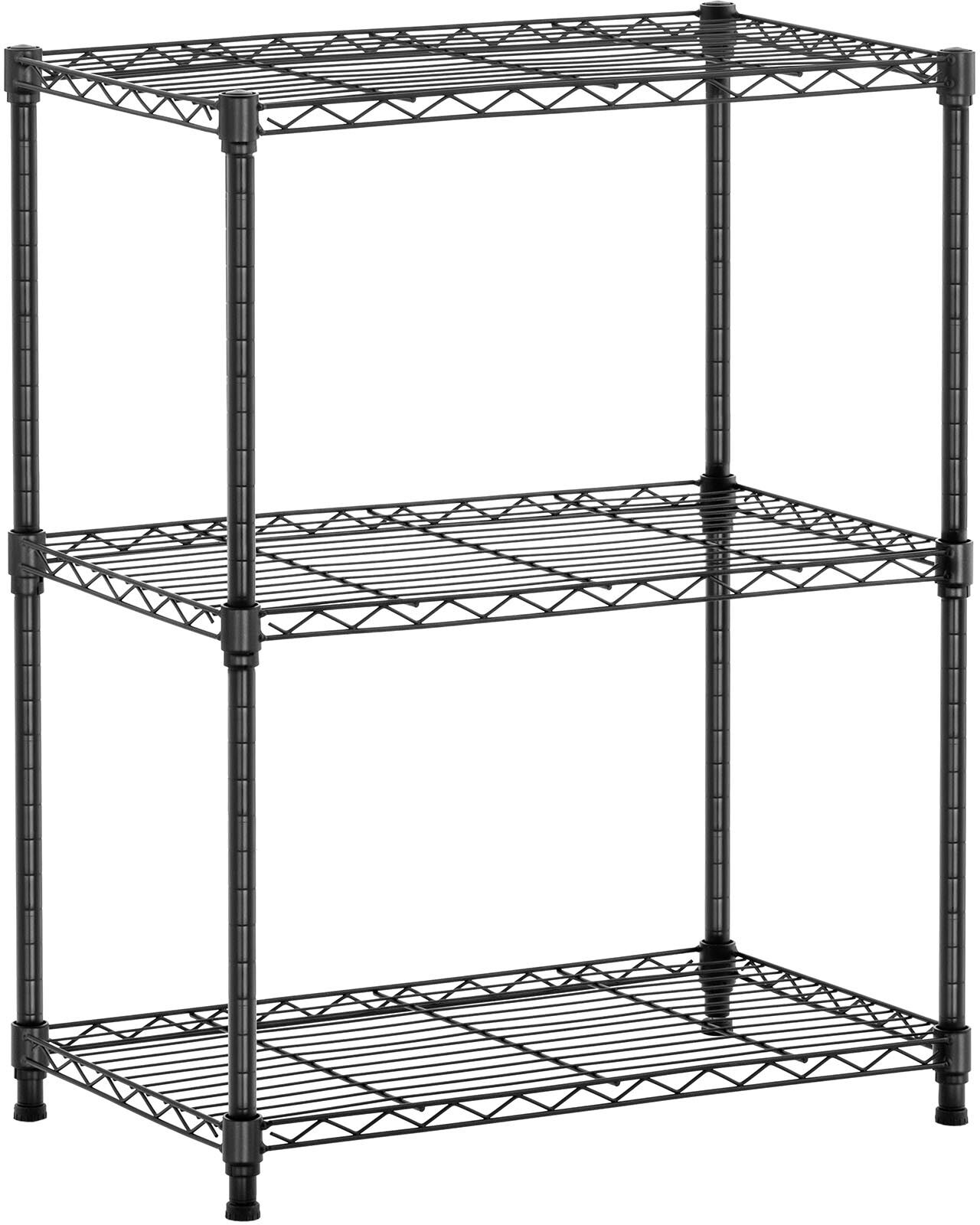 Royal Catering Metallihylly - 60 x 35 x 77 cm - 120 kg - musta Royal Catering Metallihylly - 60 x 35 x 77 cm - 120 kg - musta
