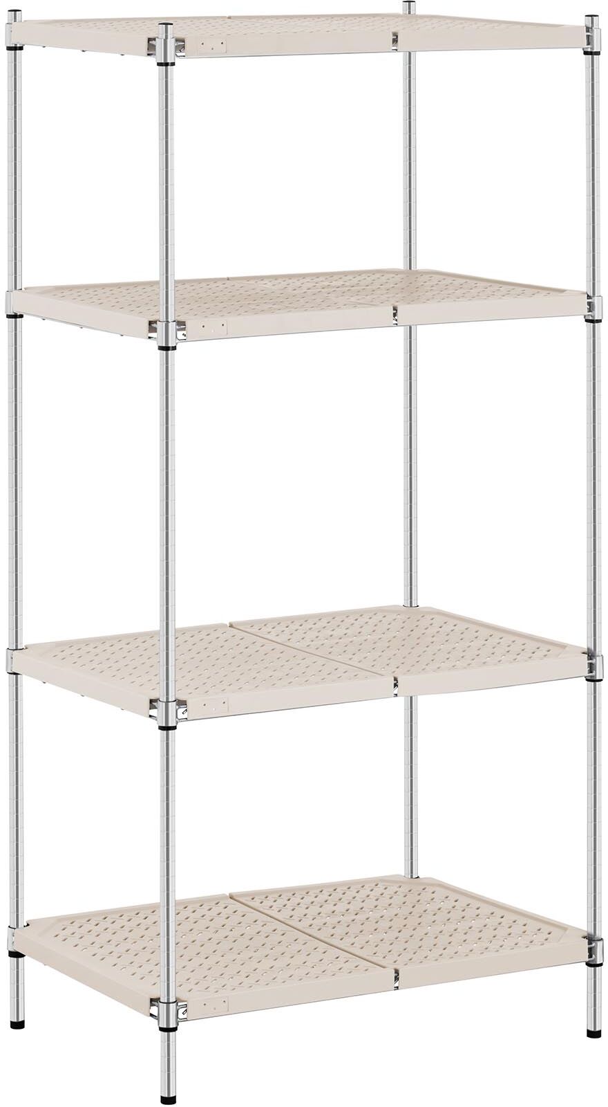 Royal Catering Metallihylly - 90 x 60 x 180 cm - 600 kg - harmaa Royal Catering Metallihylly - 90 x 60 x 180 cm - 600 kg - harmaa