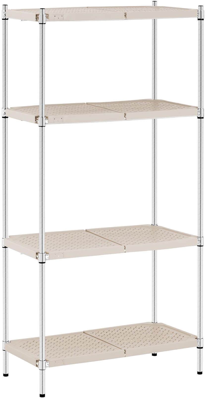 Royal Catering Metallihylly - 90 x 45 x 180 cm - 600 kg - alustat Royal Catering Metallihylly - 90 x 45 x 180 cm - 600 kg - alustat