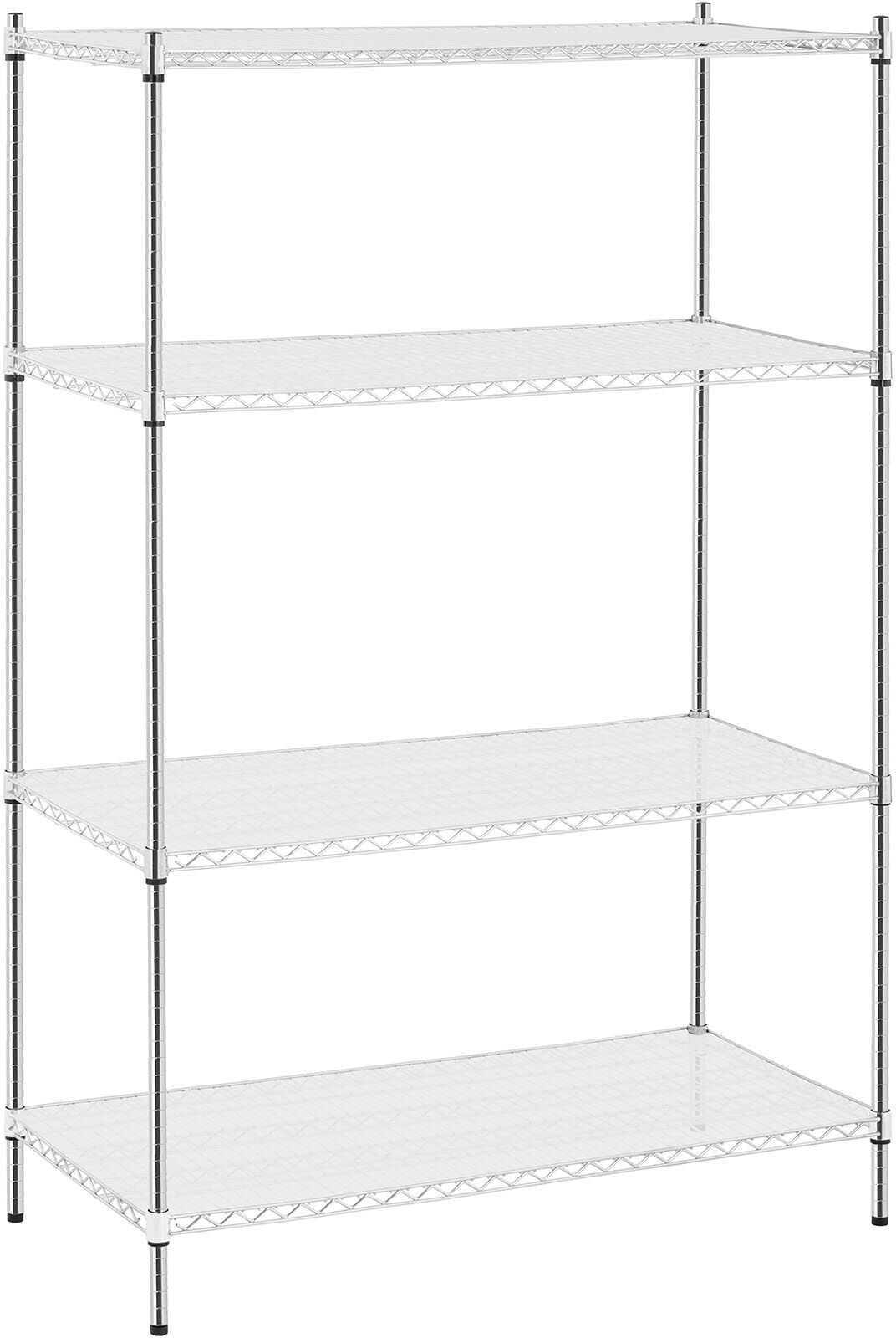 Royal Catering Metallihylly - 120 x 60 x 180 - 1000 kg - sis. muovialustat Royal Catering Metallihylly - 120 x 60 x 180 - 1000 kg - sis. muovialustat