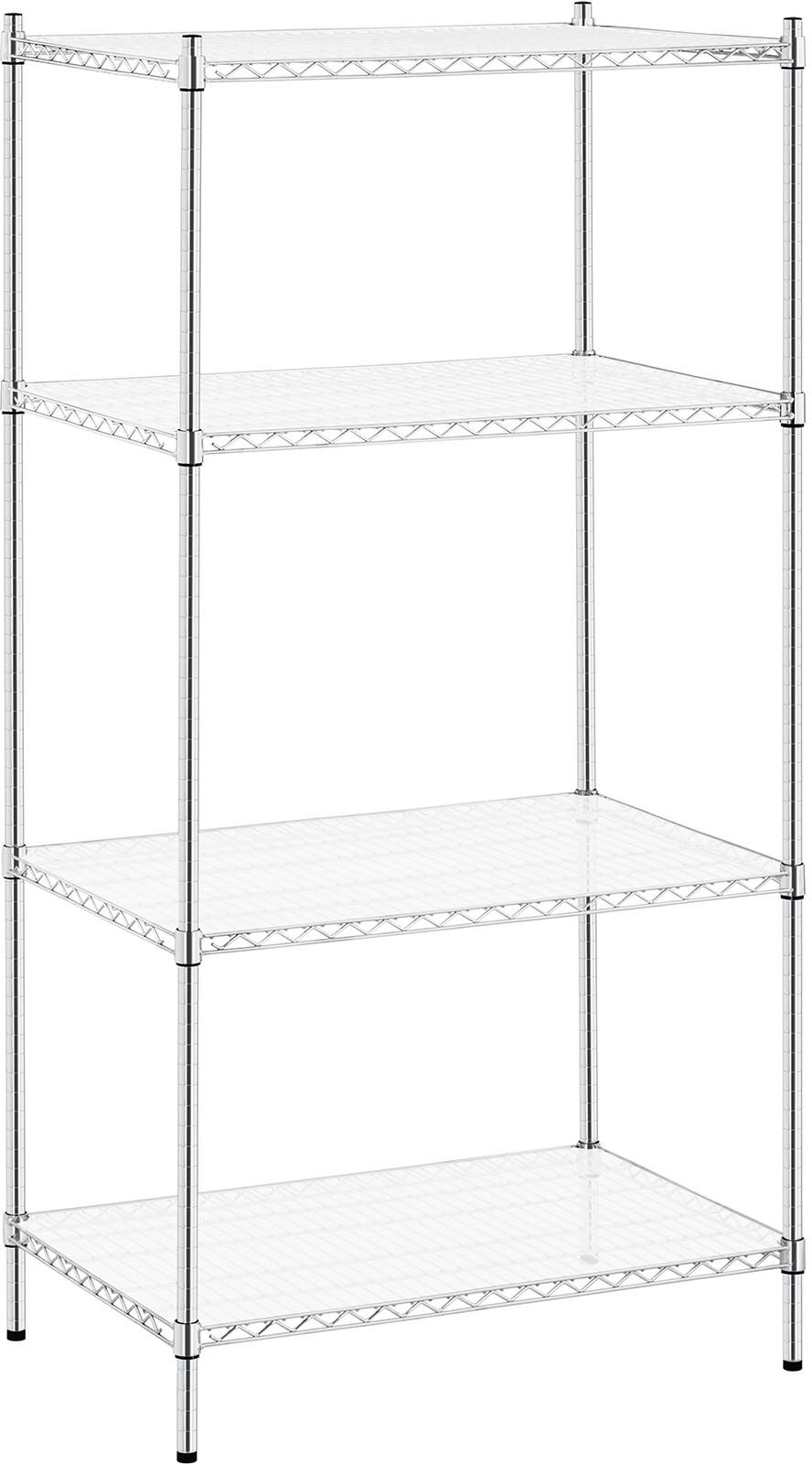 Royal Catering Metallihylly - 90 x 60 x 180 - 1000 kg - sis. muovialustat Royal Catering Metallihylly - 90 x 60 x 180 - 1000 kg - sis. muovialustat