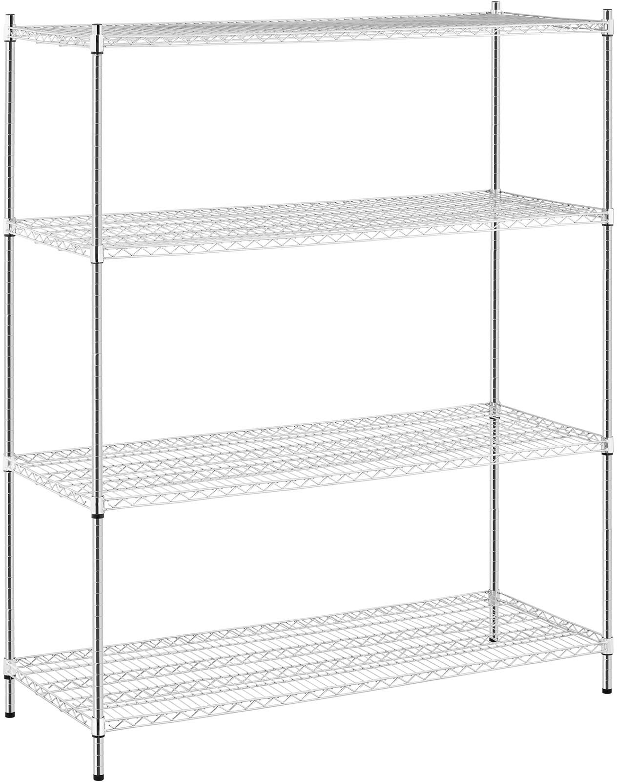 Royal Catering Metallihylly - 150 x 60 x 180 cm - 1000 kg Royal Catering Metallihylly - 150 x 60 x 180 cm - 1000 kg