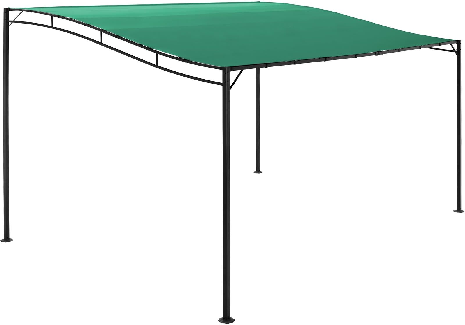 Uniprodo Puutarhakatos - 3 x 4 m - tummanharmaa Uniprodo Puutarhakatos - 3 x 4 m - tummanharmaa