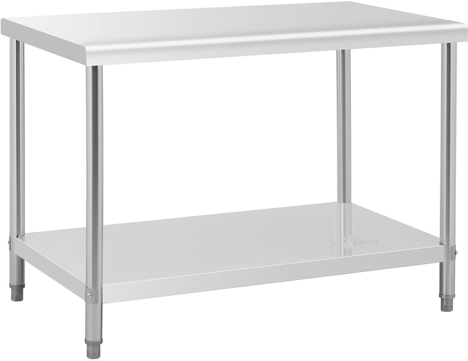 Royal Catering RST työpöytä - 120 x 70 cm - roiskelevy - 143 kg kantavuus Royal Catering RST työpöytä - 120 x 70 cm - roiskelevy - 143 kg kantavuus
