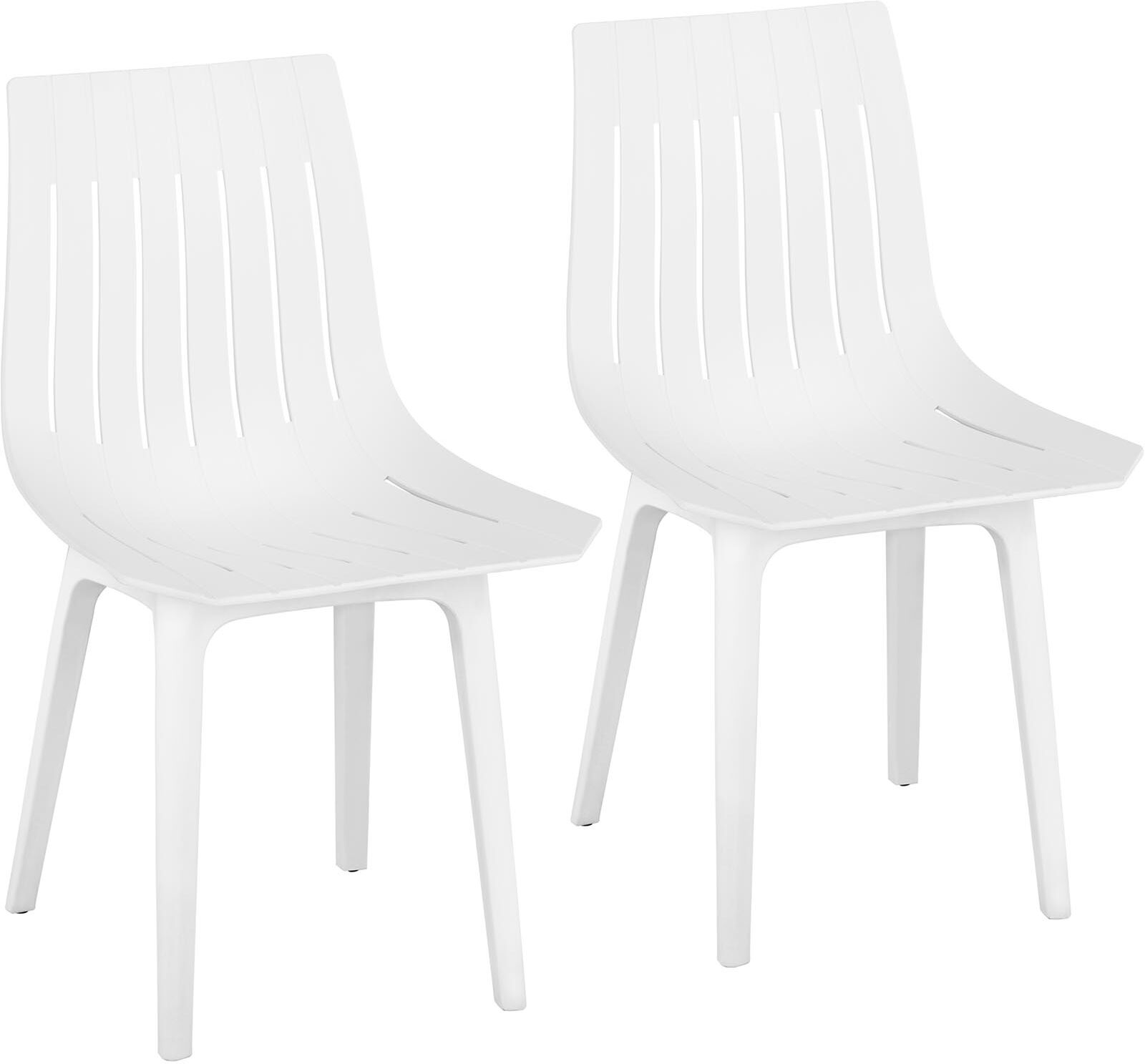 Fromm & Starck Tuoli - 2 sarja - enintään 150 kg - istuin 47 x 42 cm - valkoinen Fromm & Starck Tuoli - 2 sarja - enintään 150 kg - istuin 47 x 42 cm - valkoinen