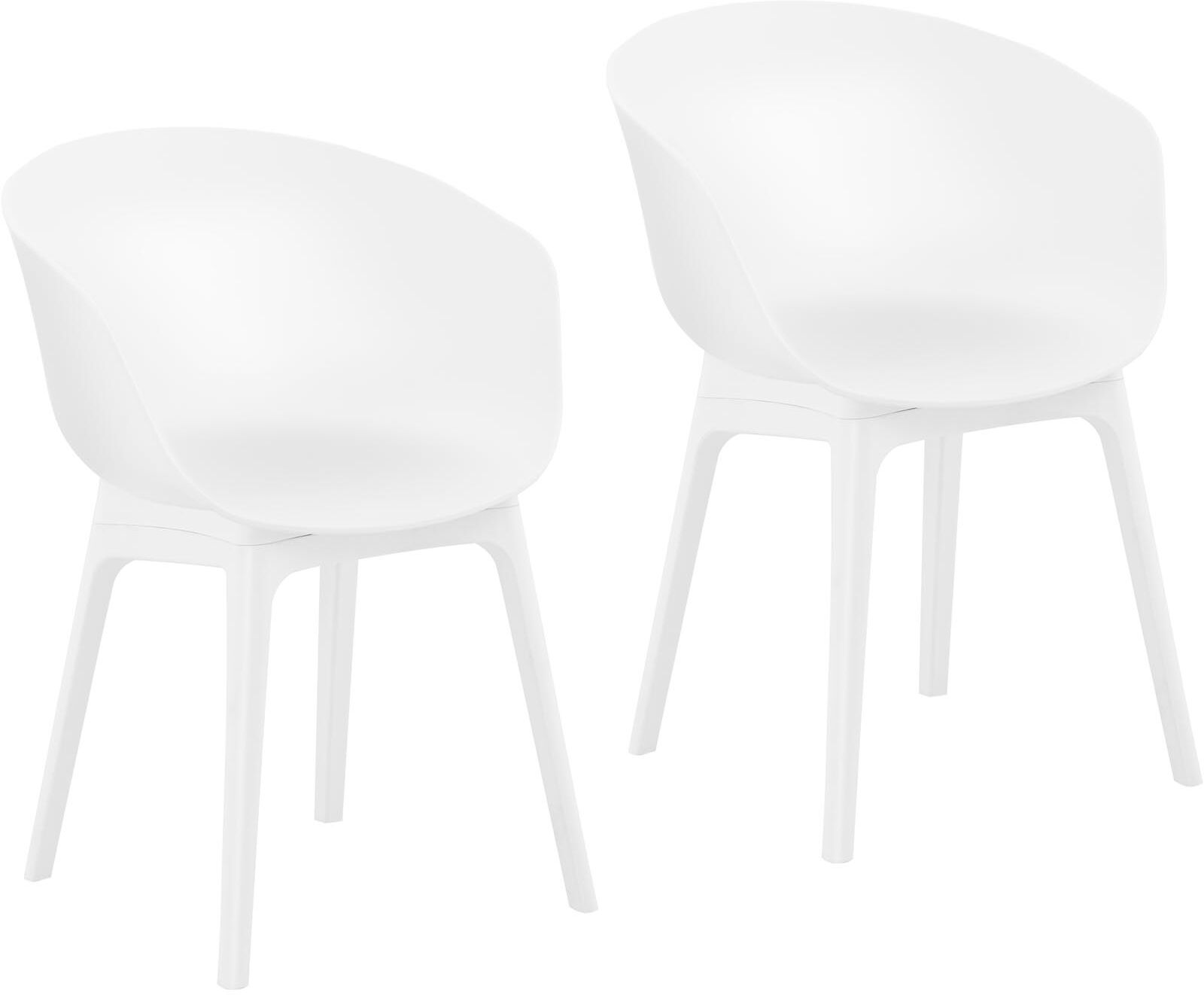 Fromm & Starck Tuoli - 2-sarja - enintään 150 kg - istuin 60 x 44 cm - valkoinen Fromm & Starck Tuoli - 2-sarja - enintään 150 kg - istuin 60 x 44 cm - valkoinen