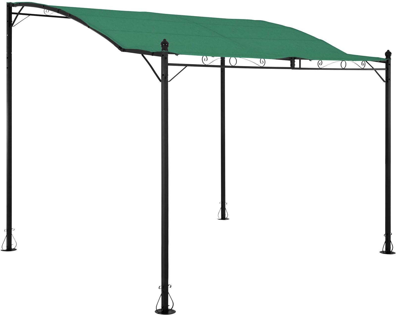 Uniprodo Puutarhakatos - 2,60 x 3 m - tummanvihreä Uniprodo Puutarhakatos - 2,60 x 3 m - tummanvihreä