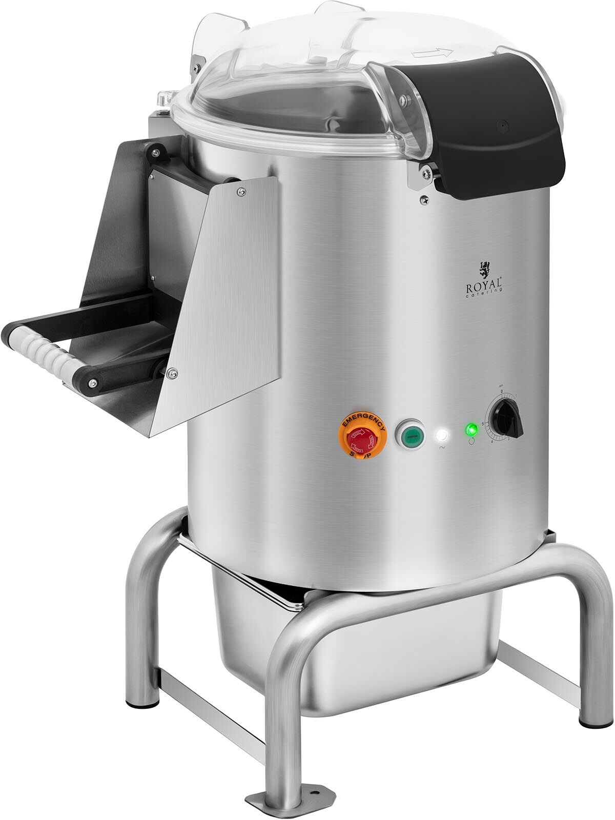 Royal Catering Perunankuorimakone - 12 L - Ajastin - jopa 100 kg / h Royal Catering Perunankuorimakone - 12 L - Ajastin - jopa 100 kg / h