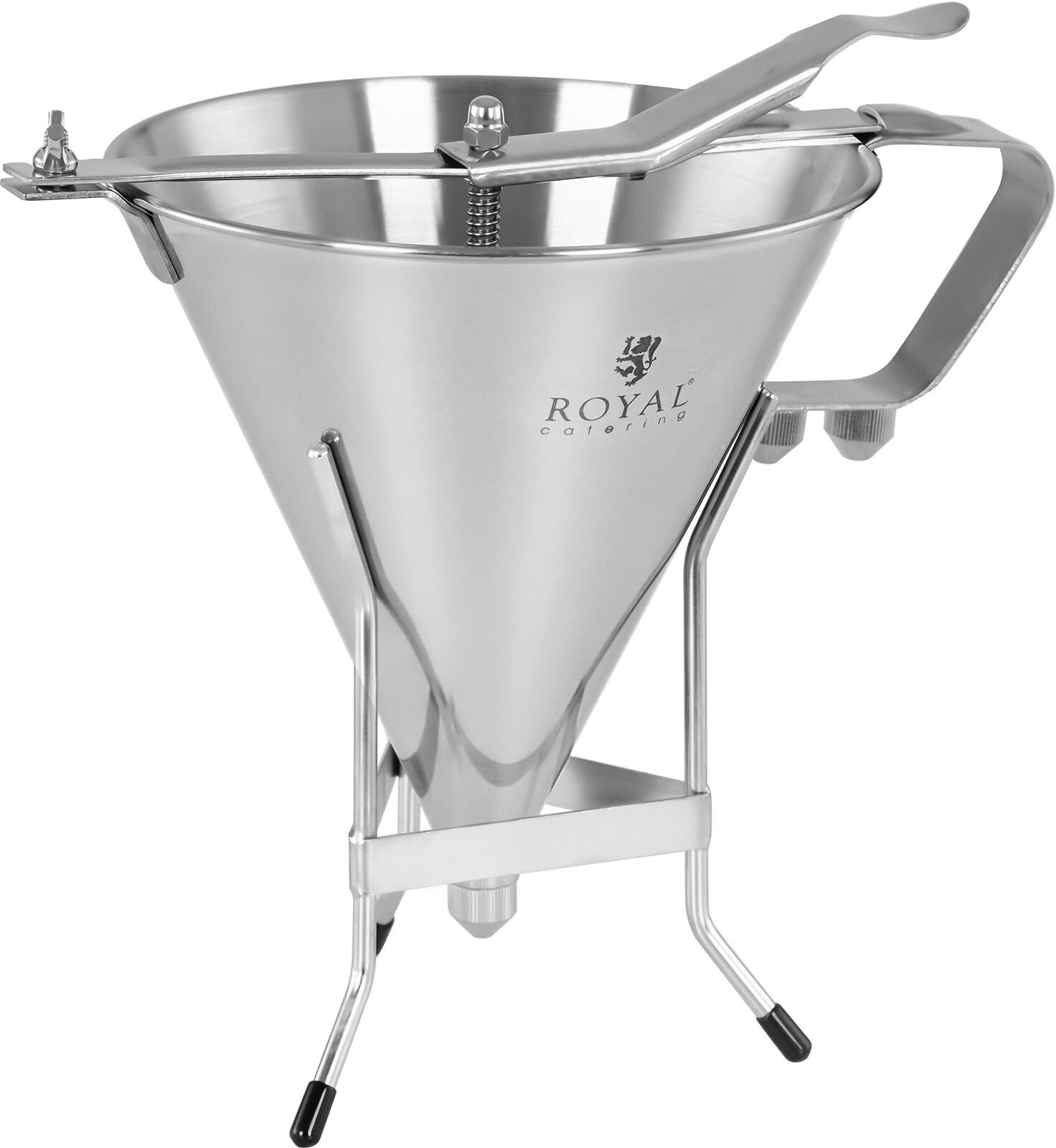 Royal Catering Annostelusuppilo - 1,8 L - ruostumaton teräs - 3 kärkeä Royal Catering Annostelusuppilo - 1,8 L - ruostumaton teräs - 3 kärkeä