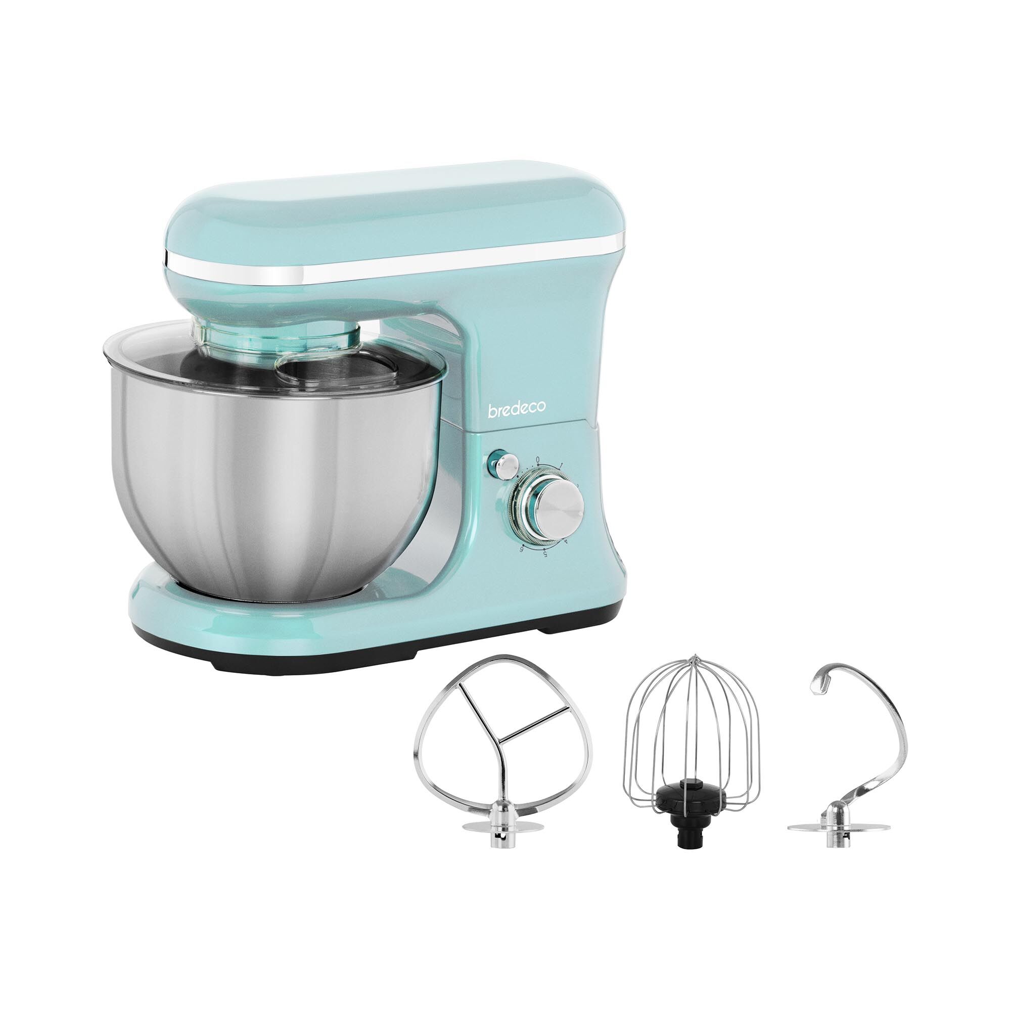 bredeco Yleiskone 1200 W - 5 L - planetaarinen sekoitin - sininen bredeco Yleiskone 1200 W - 5 L - planetaarinen sekoitin - sininen