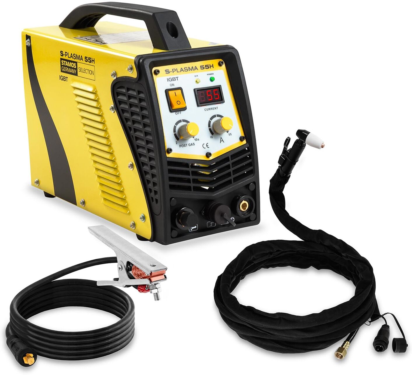 Stamos Selection Plasmaleikkuri - 55 A - 230 V - kontaktisytytys Stamos Selection Plasmaleikkuri - 55 A - 230 V - kontaktisytytys