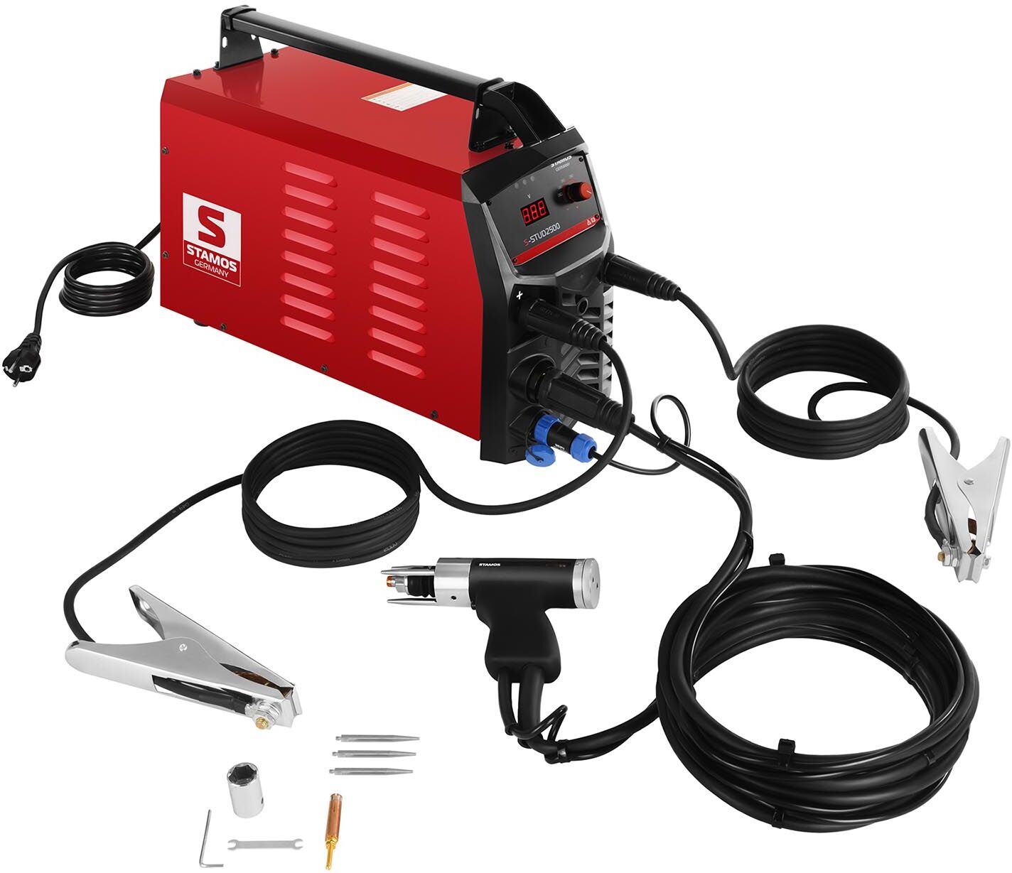 Stamos Germany Pulttihitsauskone - 2 500 J - 108 000 µF Stamos Germany Pulttihitsauskone - 2 500 J - 108 000 µF