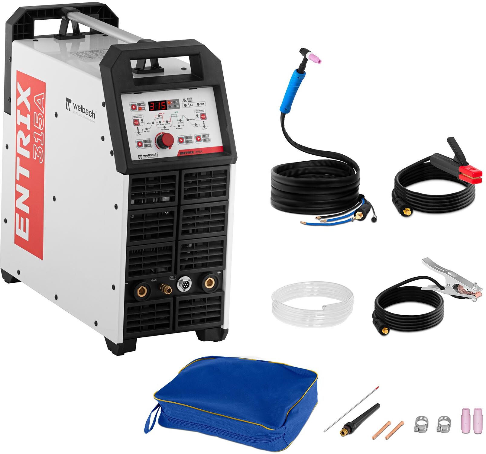 welbach Alumiinihitsauskone - 315 A - 400 V - digitaalinen - pulssi welbach Alumiinihitsauskone - 315 A - 400 V - digitaalinen - pulssi