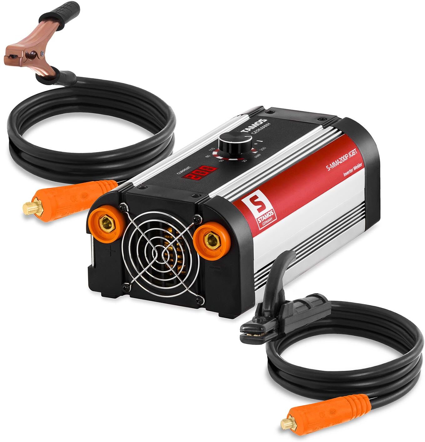 Stamos Germany Puikkohitsauskone – 200 A – IGBT – 230 V - Hot Start Stamos Germany Puikkohitsauskone – 200 A – IGBT – 230 V - Hot Start