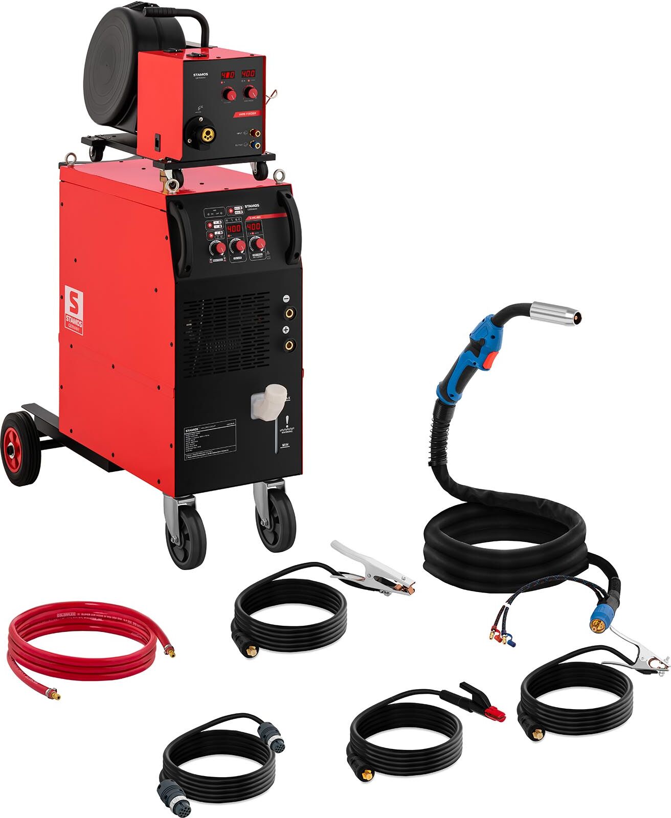 Stamos Germany MIG/MAG-hitsauskone - 400 A - 400 V - vesijäähdytys Stamos Germany MIG/MAG-hitsauskone - 400 A - 400 V - vesijäähdytys