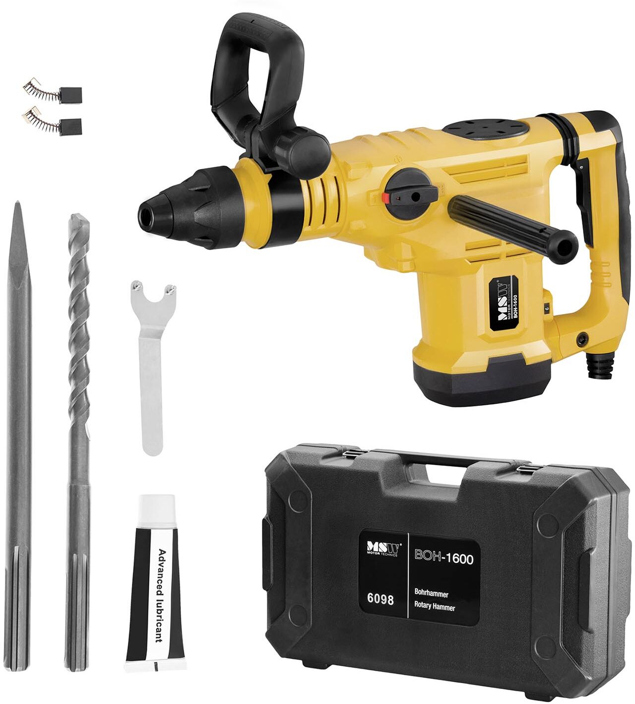 MSW Poravasara - 1600 W - 350 kierr./min MSW Poravasara - 1600 W - 350 kierr./min