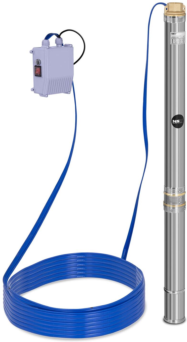 MSW Kaivopumppu - 3 800 l/h - 550 W - ruostumatonta terästä MSW Kaivopumppu - 3 800 l/h - 550 W - ruostumatonta terästä
