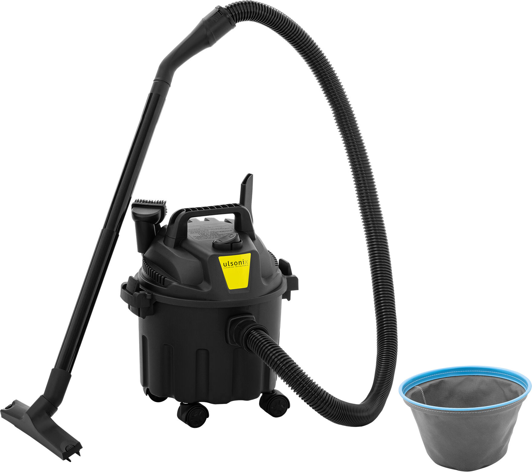 ulsonix Märkä-kuivaimuri - ilman pussia - 1 000 W - 10 l ulsonix Märkä-kuivaimuri - ilman pussia - 1 000 W - 10 l