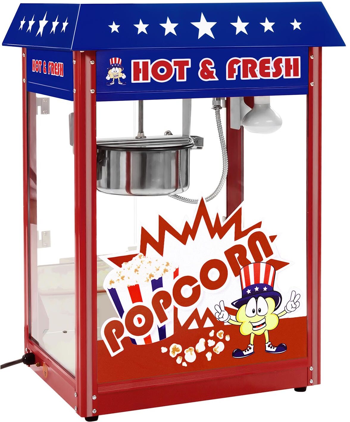 Royal Catering Popcorn-kone - USA-design Royal Catering Popcorn-kone - USA-design