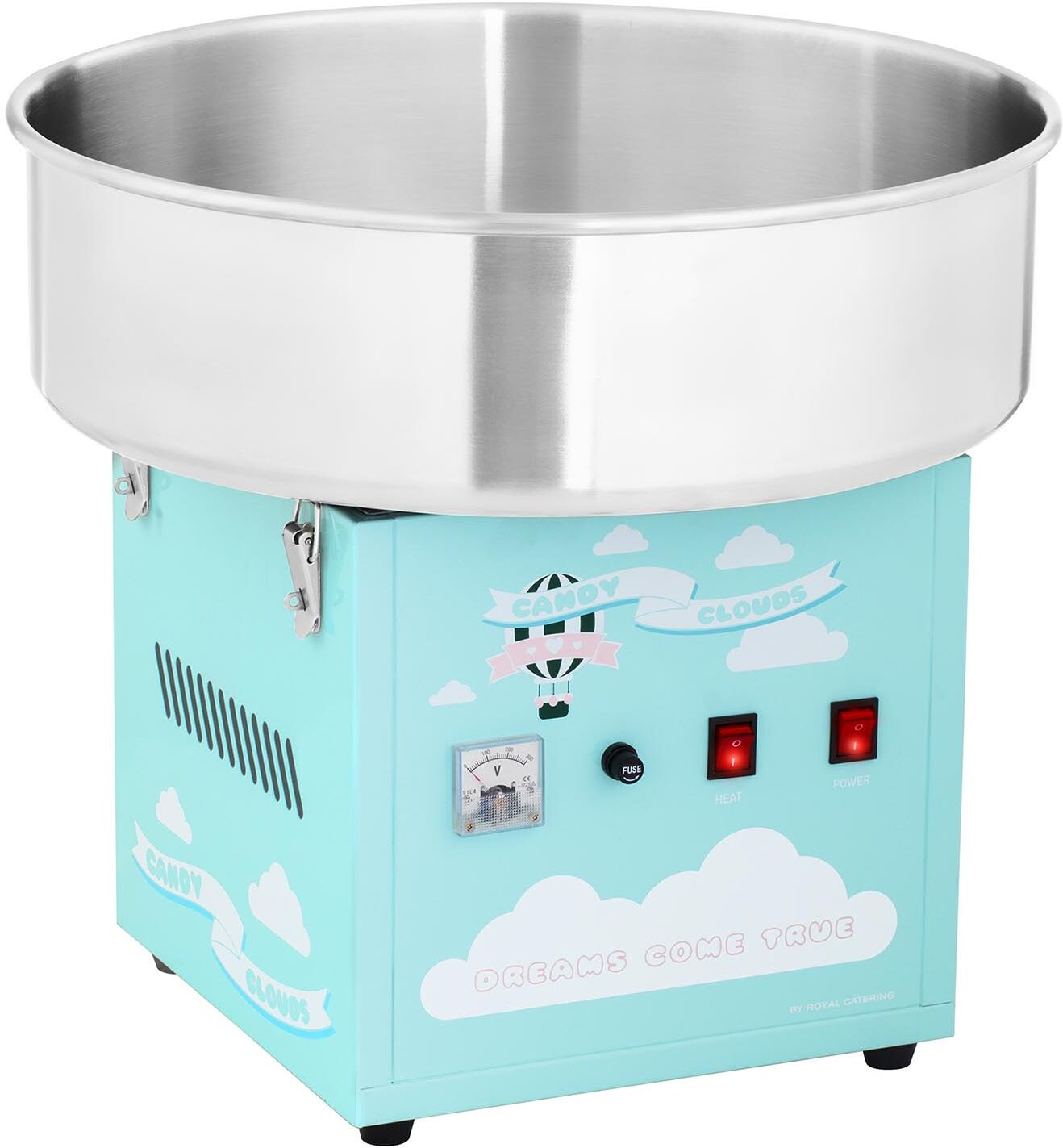 Royal Catering Hattarakone - 52 cm - 1 200 W - turkoosi Royal Catering Hattarakone - 52 cm - 1 200 W - turkoosi