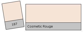 LEE Colour Filter 187 Cosmet.Rouge LEE Colour Filter 187 Cosmet.Rouge