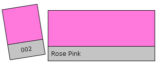 Lee Farbfolie Rolle 002 Rose Pink