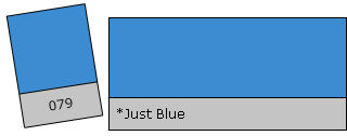 Lee Farbfolie Rolle 079 Just Blue Lee Farbfolie Rolle 079 Just Blue