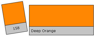 Lee Filter Roll 158 Deep Orange Lee Filter Roll 158 Deep Orange
