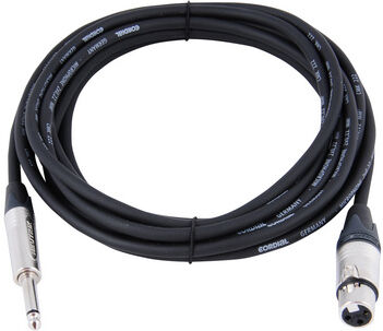 Cordial CTM 5 FP Mikrofonkabel schwarz Cordial CTM 5 FP Mikrofonkabel schwarz