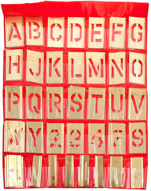 Adam Hall 5802 Schablonensatz Adam Hall 5802 Schablonensatz