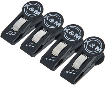 K&M 16060 Notenklammer 4-er Set K&M 16060 Notenklammer 4-er Set