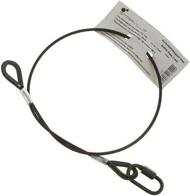 Stairville Safety 60cm/3mm Black 5kg Stairville Safety 60cm/3mm Black 5kg