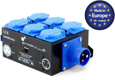 Stairville V2616CE Blue Verteiler Stairville V2616CE Blue Verteiler