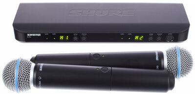 Shure BLX288/Beta58 Combo Wireless-System Q25 Shure BLX288/Beta58 Combo Wireless-System Q25